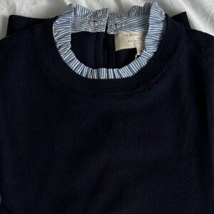 NWT Sézane Pull Eduardo Marine